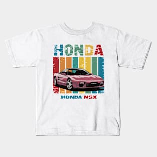 Honda NSX Vintage Car Kids T-Shirt